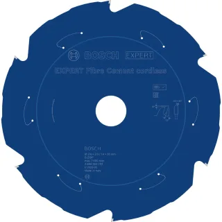 Bosch EXPERT Fiber Cement Kreissägeblatt, 216x2x30 mm, Z6 - 2608902202