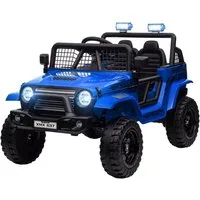 furnicato Elektro-Kinderauto Kinder-Elektroauto mit Federung, Fernsteuerung, LED, 12V
