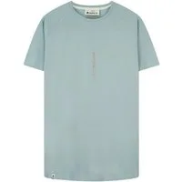Noorlys Kurzarmshirt Herren T-Shirt JORAM SilverBlue Bio-Baumwolle