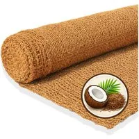 NOOR Schutznetz, BxL: 1x10 m, Erosionsschutzmatte JUTE und KOKOS zum Schutz der Gartenlandschaft
