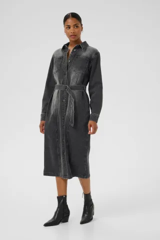 Denimkleid KAabby Tight fit grey