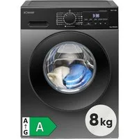 BOMANN Waschmaschine WA 7188 titan, 8 kg, 1400 U/min, 8kg, Invertermotor, 5 Jahre Motor-Garantie