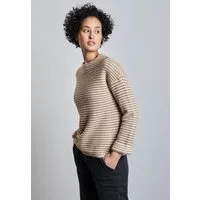 STREET ONE Langarmshirt im zeitlosen Streifen-Look