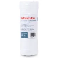 HSC Home-Style-Creation GmbH Geschirrtuch Mikrofaser-Polyester Gläsertuch mit Waffelstruktur, (Spar-Set, 5-tlg., 5 x Mikrofasertuch), Gläsertuch mit Waffelstruktur