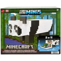 Mattel® Spielwelt Mattel HLL25 - Minecraft - Mob Head Minis - Panda 2 in 1 Spielset