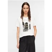 comma Kurzarmshirt T-Shirt Artwork T-Shirt