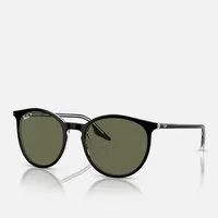 Ray-Ban Sonnenbrille Ray-Ban RB2204 919/58 Black On Transparent