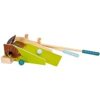 Small Foot Spiel Minigolf-Set Maulwurf, Kinderspiel, für Kinder