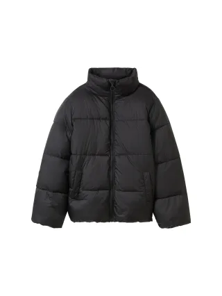 tom tailor kids - Pufferjacke mit Stehkragen black - Gr. - 140