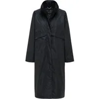 Navahoo Langmantel Zenblüte 14 Modischer oversized Damen Parka mit krempelbaren Ärmeln