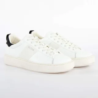 Guess Vice Herren-Sneaker in Weiß/Schwarz