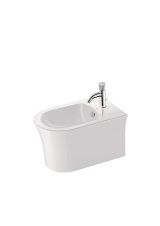Duravit White Tulip Wand Bidet Weiß Hochglanz 540 mm - 22931500001 22931500001