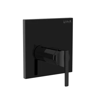 VitrA Suit Einhebel-Brausearmatur V-Box Unterputzmontage Schwarz Hochglanz,A4282139 A4282139
