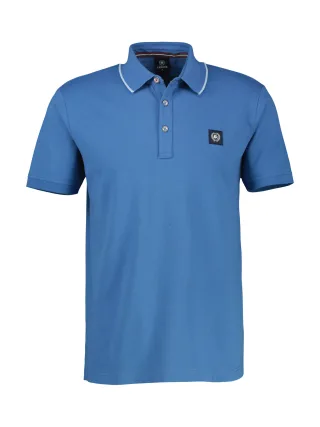 LERROS - POLO-KNOPF cobalt blue - Gr. - M