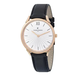 Pierre Cardin Pigalle Plissée Schwarz Unisex Armbanduhr CPI.2003