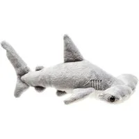 Uni-Toys Kuscheltier Hammerhai - 26 cm (Länge) - Plüsch-Fisch, Hai - Plüschtier, zu 100 % recyceltes Füllmaterial