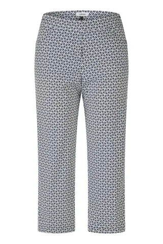 kjbrand - Susie Culotte marine mit druck - Gr. - 52