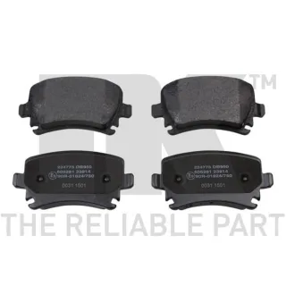 NK Bremsbel?ge hinten Audi Dodge Fiat Seat Skoda VW