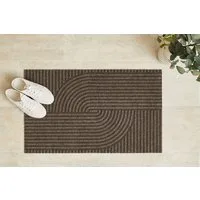 Andiamo Fußmatte Yukon, rechteckig, Höhe: 6 mm, Schmutzfangmatte, modernes Design, robust, waschbar, rutschhemmend