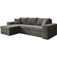 Luxusbetten24 Schlafsofa Designer Sofa Denver, mit Stauraum und Schlaffunktion