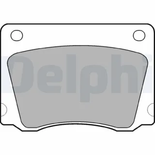 Delphi Bremsbel?ge vorne Jaguar Lotus Mercedes