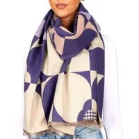 BRUBAKER Schal Cashmirillo Damen Schal mit Modernem Muster - 70 x 200 cm - Warm, (Oversized Schal für Herbst und Winter, 1-St), Kuschelig mit weichem Kaschmir-Gefühl - Damenschal Winterschal