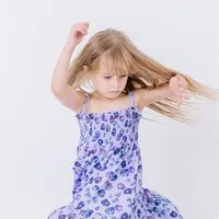 Walkiddy Sommerkleid Walkiddy Veilchen Kinder Bio Baumwolle GOTS Lila - Bio Baumwolle,GOTS, Kinderbekleidung,nachhaltige Klamotten