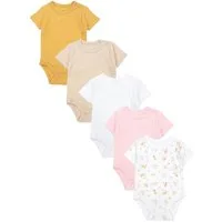 TupTam Kurzarmwickelbody TupTam Unisex Baby Kurzarm Wickelbody 5er Pack
