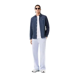 Lacoste - Hemd für Herren, Regulär, Langärmlig (Dunkles Marineblau)