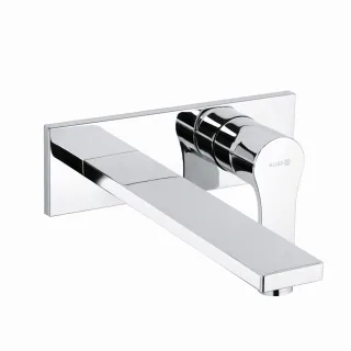Kludi ZENTA SL WT-2LOCH-WAND-EHM Ausladung 230 MM chrom, 482480565 482480565