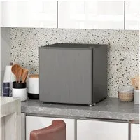HOMCOM Gefrierschrank Gefriertruhe 800-127V90GY, 48,8 cm hoch, 47 cm breit, -14 bis -24℃ 5-stufige Temperaturregelung