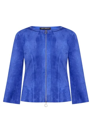 Betty Barclay - Blazer-Jacke Adria Blue - Gr. - 38