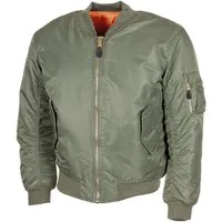 MFH Outdoorjacke US Pilotenjacke MA1, oliv