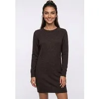Vero Moda Strickkleid VMDOFFY LS O-NECK DRESS GA NOOS Materialmix mit Stretch, locker geschnitten
