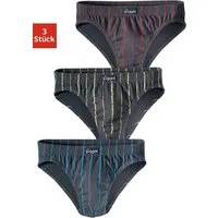 le jogger® Slip (Packung, 3-St) mit kontrastfarbenen Streifen