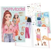 Depesche Stickerbuch DEPESCHE TOPModel Stickerbuch Dress Me Up - Kreatives Styling-Set