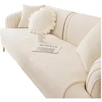 Agger Sofaschoner Couch Überzug, Sofa-Schutzhülle mit Rutschfester Unterlage, Neue Universelle rutschfeste Solide Sofa Überzug