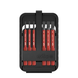 Wiha Bit Set slimBit electric Schlitz 6-teilges Set - 43152