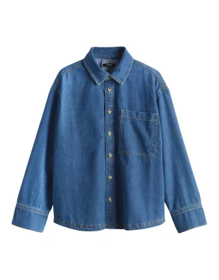 Opus - Bluse - Felyn blau - Gr. - 38