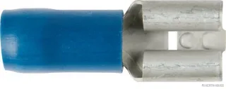 HERTH&BUSS Quetschverbinder 1,5 - 2,5 mm², 6,3 x 0,8 mm, DIN 46245 Flachsteckhülse blau - 50252511066