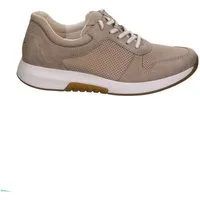 Gabor Comfort Gabor Fashion Velour Comfort Schnürschuhe beige Schnürschuh
