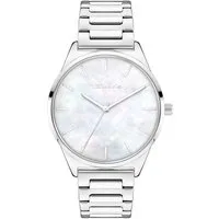 Tamaris Quarzuhr Basic Elegance TT-0175-MQ, Armbanduhr, Damenuhr, Edelstahlarmband, analog