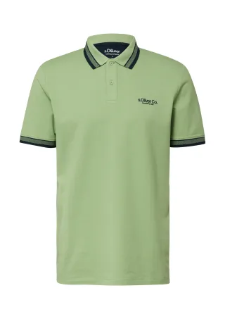 s.Oliver - Polo-Shirt grün - Gr. - XXL