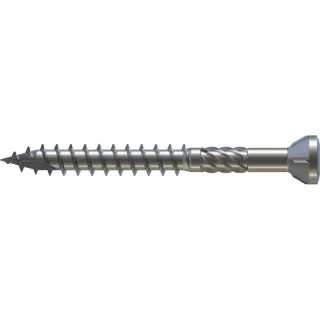 Reisser Terrassenschraube C1, Linsensenkkopf, 5,0, Teilgewinde (L1), TX 25, Martensitischer Edelstah - TD0300C038-05008004-1