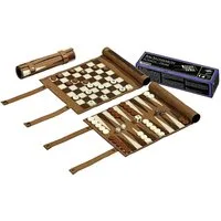 Philos Spiel Philos 2801 - Reise-Schach-Backgammon-Dame-Set