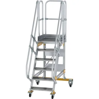 Munk Plattformtreppe fahrbar 60° Stufenbreite 600 mm - 600706