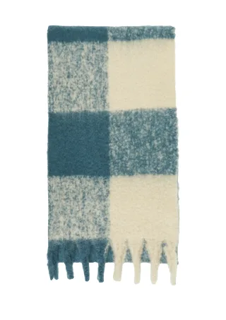 comma - Tuch petrol/beige - Gr. - ONESIZE