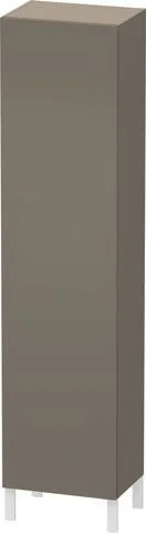 Duravit L-Cube Hochschrank Flanell Grau Seidenmatt 500x360x2000 mm - LC1191L9090 LC1191L9090