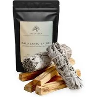Incensera Räucherstäbchen-Halter Weißer Salbei zum Räuchern, Räucherbündel Smudge Stick White Sage, (6 St), naturbelassen, sortenrein, handgebunden, ohne Zusätze