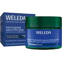 WELEDA Nachtcreme FESTIGENDE NACHTPFLEGE BLAUER EINZIAN & EDELWEISS, mindert tiefe Falten nach 2 Wochen und aktiviert die Zellerneuerung